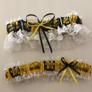 Michigan Wolverine Garters